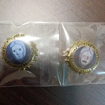 골든 카무이 니카이도 왕관 캔뱃지 A