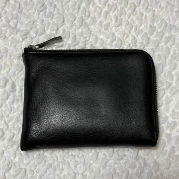 kawa kawa 카와카와 소프트 mini L자 지퍼 미니 지갑 블랙