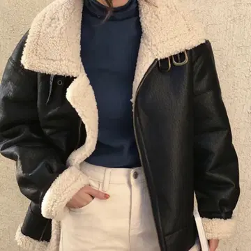 보아 블루종 자켓