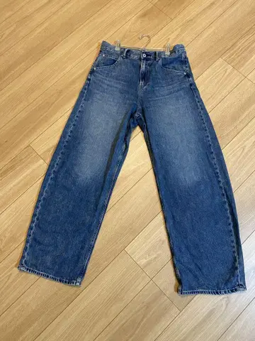 UNIQLO 배기 커브 청바지 27