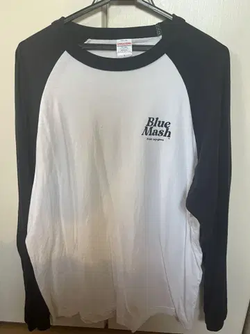 Blue Mash 래글런 T셔츠 사인 포함 L 사이즈