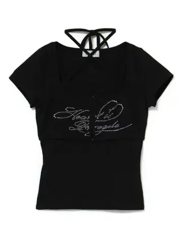 bubbles 비쥬 로고 앙상블 블랙