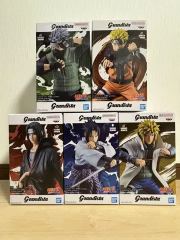 Grandista NARUTO 피규어 5체 세트