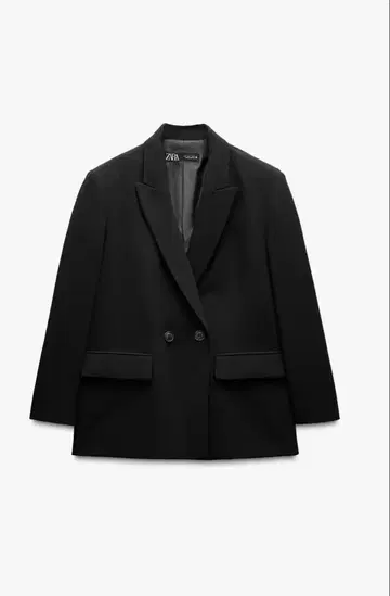 [ 새상품급 ] ZARA 스테디셀러 오버 사이즈 더블 자켓 XS