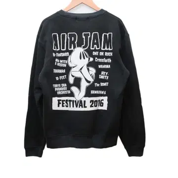 [ 고품질 ] AIR JAM 2016 블랙 맨투맨 M 트레이닝복