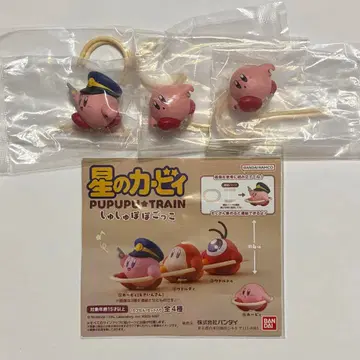 별의 커비 스크런치 놀이 초대 역무원 커비 3체