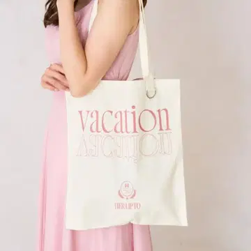 Herlipto Vacation Tote Bag / pink sand
