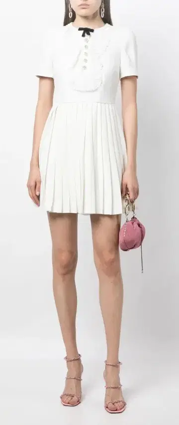 [ 미사용 택 포함 ] 셀프 포트레이트 원피스