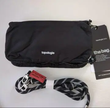 topologie 보틀 사코슈 large 스트랩 부착 숄더 blk