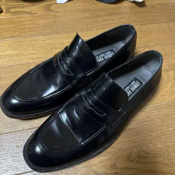 CORSO VENEZIA 블랙 로퍼 26.0cm