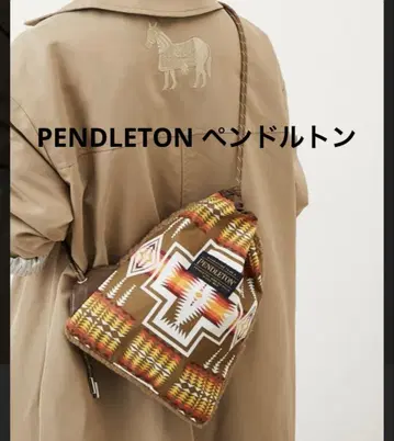 새상품급 PENDLETON 펜들턴 복조리 숄더백