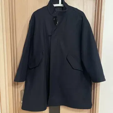 Spick & Span 네이비 스텐카라 코트