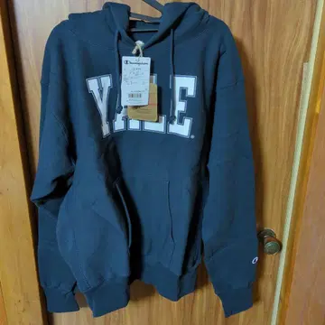 Champion Yale 후드티 XXL 네이비 USA
