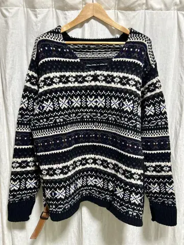 SUNSEA 19aw NORDIC SWEATER