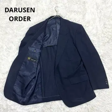 DARUSEN ORDER 테일러드 자켓 스트라이프 남성용 네이비