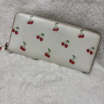 MARC BY MARC JACOBS 장지갑 체리 라운드 지퍼