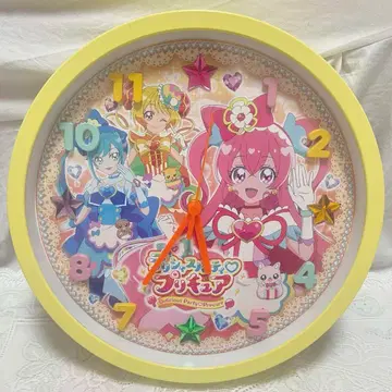 딜리셔스 파티 프리큐어 인형뽑기 경품 벽걸이 시계
