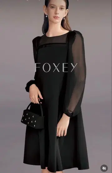 FOXEY 폭시 주얼 백 현행 모델 크리스마스에!