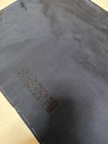 가로 오시마 명주 네이비 미사용품 시츠케 포함 기장 157 화장 62