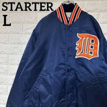 스타터 바시티 자켓 USA 90s 디트로이트 타이거즈 L 1901