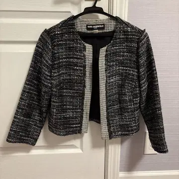 KARL LAGERFELD 노카라 자켓