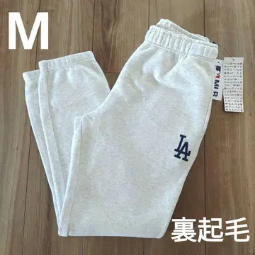 새상품 MLB 다저스 LA 스웨트 팬츠 속기모 오트밀 M