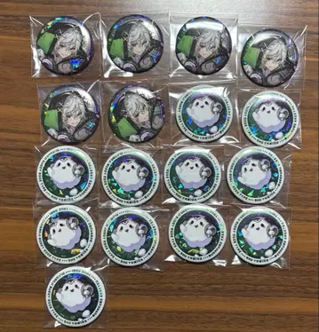 니지산지 무라쿠모 카게츠 Buddy mode 캔뱃지