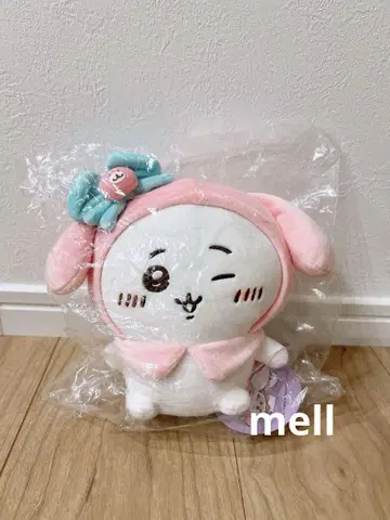 치이카와 x 산리오 캐릭터즈 봉제 인형 S 마이멜로디