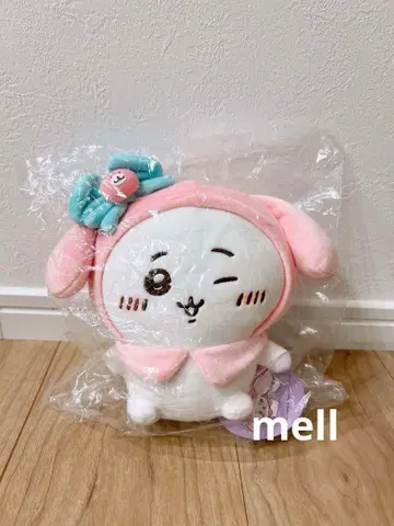 치이카와 x 산리오 캐릭터즈 봉제 인형 S 마이멜로디
