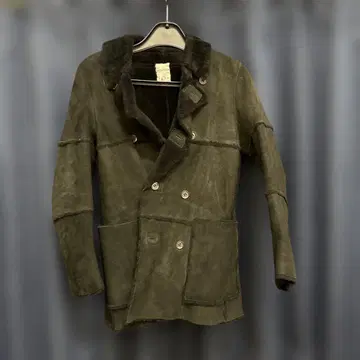 ba(s)lope 블랙 무스탕 코트