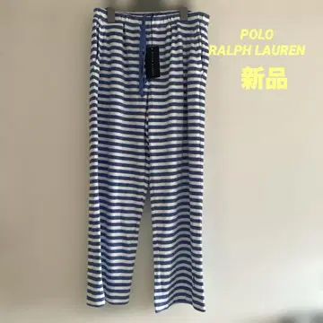 랄프 로렌 팬츠 스트라이프 L 보더 새상품 파자마 룸웨어