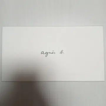 아네스베 빨간색 장지갑 agnes b.