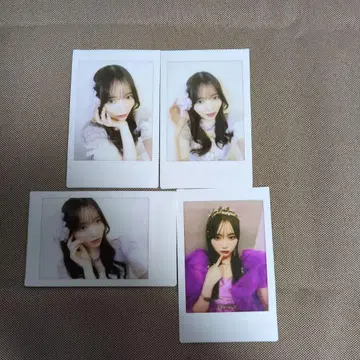마나베 나기사 큐스트 CUTIE STREET 폴라로이드 4장 세트