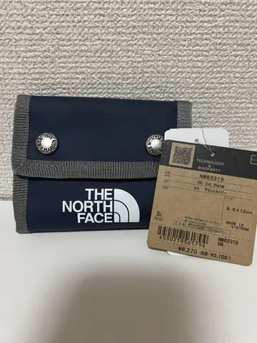 THE NORTH FACE BC 도트레트 네이비 지갑