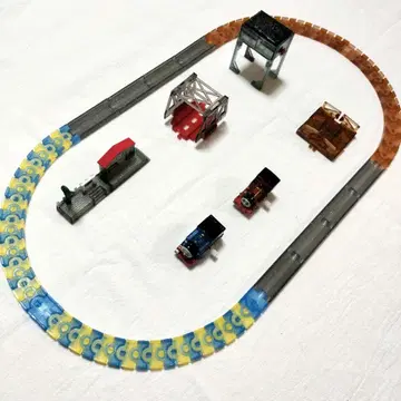 캡슐 프라레일 스타터 세트 AL 레일 & 풍경 & 차량