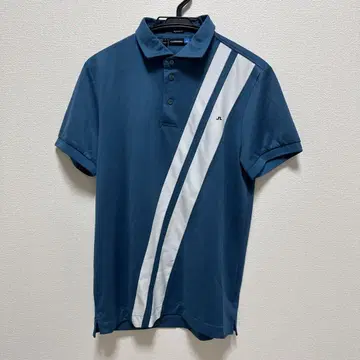 J.LINDEBERG 다크 블루 골프 피케 셔츠 S