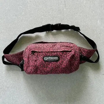alcali x OUTDOOR PRODUCTS 레오파드 무늬 바디백