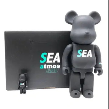 BE@RBRICK SEA x atmos 100% and 400%