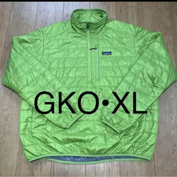 파타고니아 나노 퍼프 풀오버 게코 그린 플리마켓 로프트 XL
