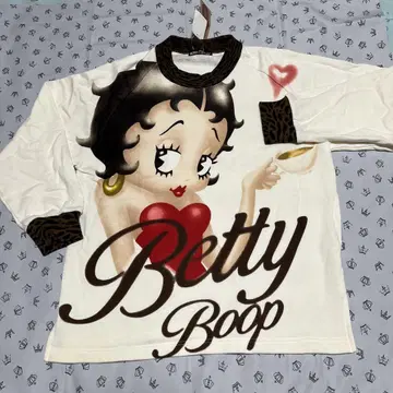 [레트로 레어] BETTY BOOP 베티쨩 미사용 새상품 트레이닝복