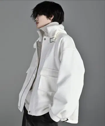 ADRER B-3 melton / boa flight jacket