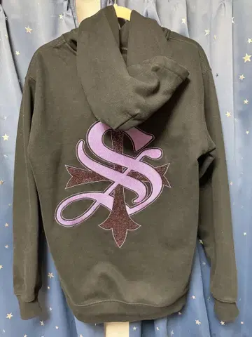 SUPPLIER CROSS HOODIE 서플라이어 후드티 M 블랙