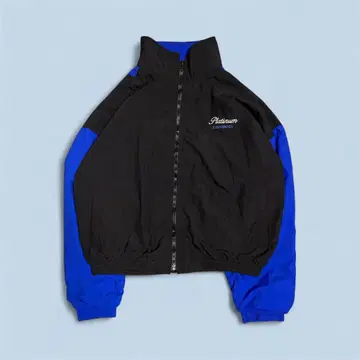 90s USA Dunbrooke 기업계 짧은 기장 블루종 L
