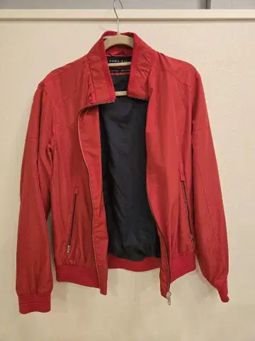 ZARA MAN 레드 점퍼 M