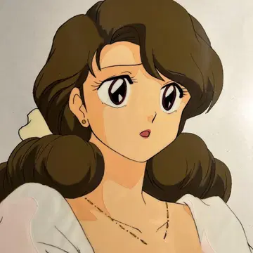 다카하시 루미코 [ 란마 1/2 ] 애니메이션 셀화 요타로의 어머니