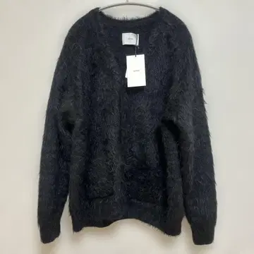 ssstein Kid Mohair Knit V Neck Cardigan