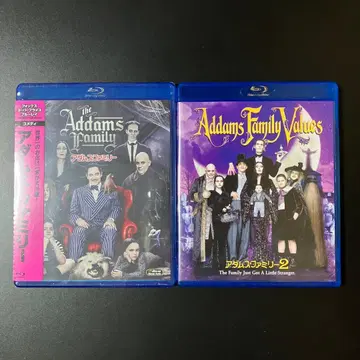 아담스 패밀리 1&2 ('91, '93 미국) Blu-ray 2개 세트