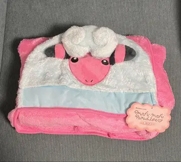 [ 레어템 ] 포켓몬 모코코 후드 부착 담요 복슬복슬 파라다이스