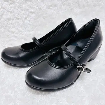 [새상품급] Re:getA 리게타 스트랩 펌프스 블랙 M 컴포트