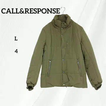 콜앤레스폰스 올리브 그린 다운풍 패딩 자켓 L 남성용